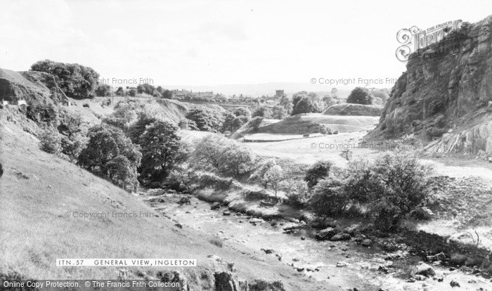 Photo of Ingleton, General View c.1960