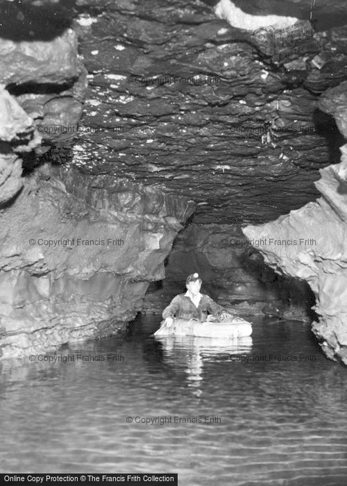 Photo of Ingleton, Long Stop Lake, White Scar Cave c.1955