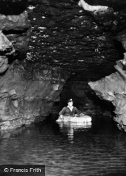 Long Stop Lake, White Scar Cave c.1955, Ingleton