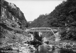 Pecca Falls And Bridge 1890, Ingleton