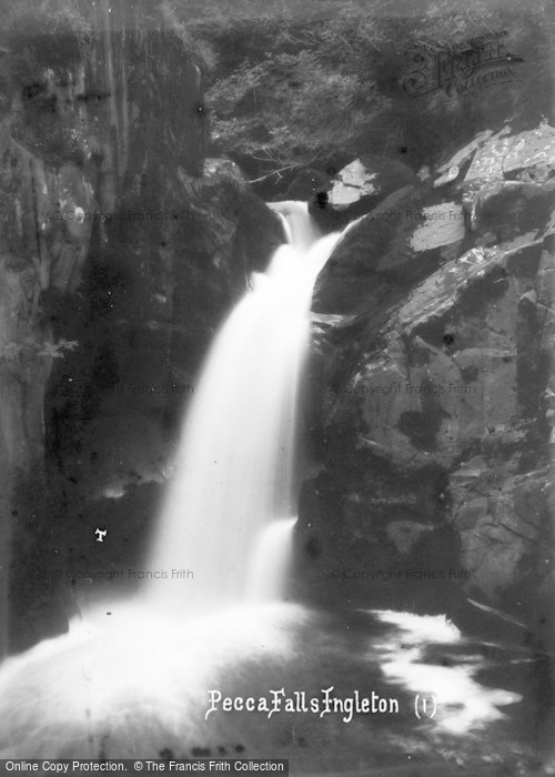Photo of Ingleton, Pecca Falls c.1920