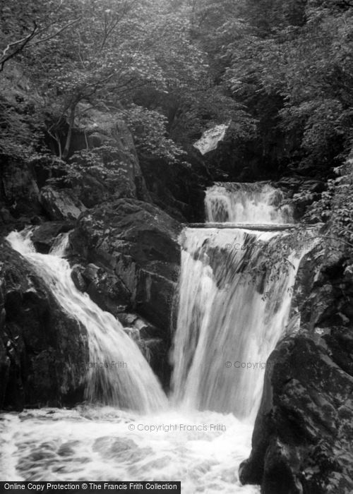 Photo of Ingleton, Pecca Twin Falls c.1955