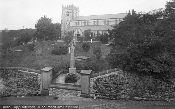 Photo of Ingleton, St Mary's Church And War Memorial 1926