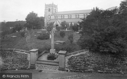 St Mary's Church And War Memorial 1926, Ingleton
