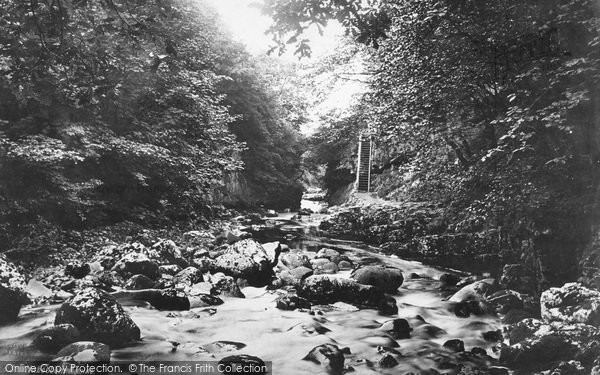 Photo of Ingleton, Swillabottom Ravine 1887