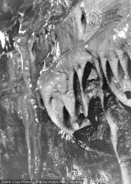 Photo of Ingleton, The Elephant's Head, White Scar Cave c.1955