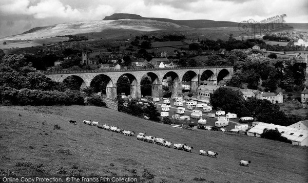Photo of Ingleton, The Railway Viaduct c.1960
