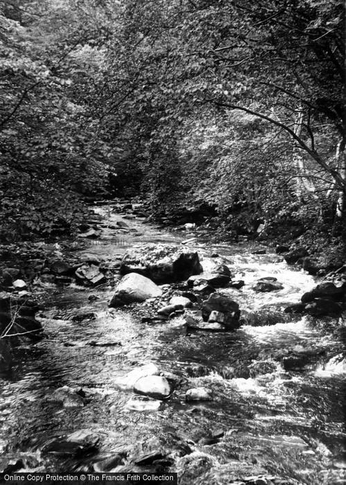 Photo of Ingleton, The River c.1955