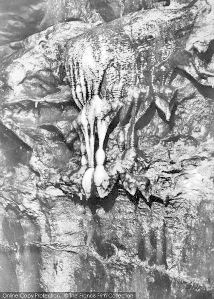 Photo of Ingleton, The Skeleton, White Scar Cave c.1955