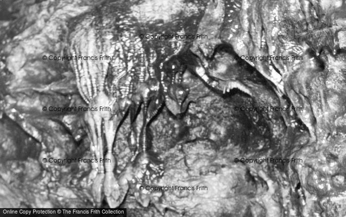 Photo of Ingleton, Turkey Skeleton, White Scar Caves c.1955