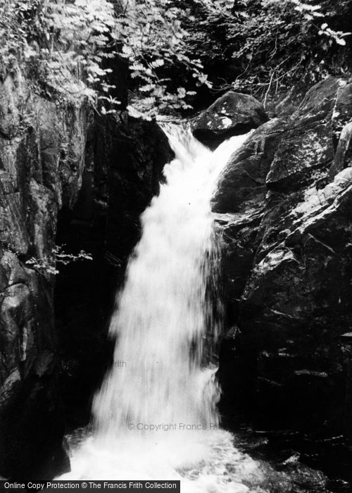 Photo of Ingleton, Waterfall c.1955