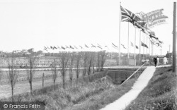 Butlin's Holiday Camp, The Flags c.1955, Ingoldmells