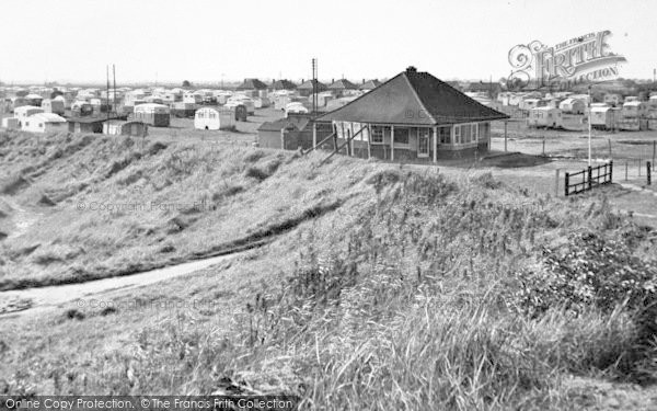 Photo of Ingoldmells, Caravan Camp c.1955