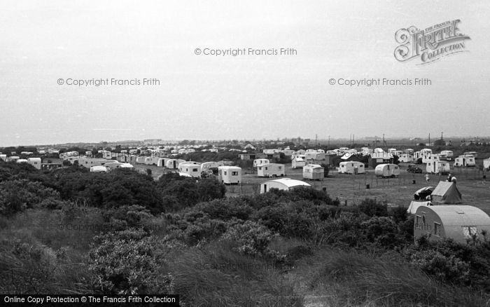 Photo of Ingoldmells, Caravan Site 1952