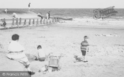 Family On The Beach c.1965, Ingoldmells