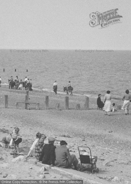 Photo of Ingoldmells, On The Beach c.1955