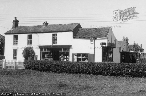 Photo of Ingoldmells, Post Office Corner c1955