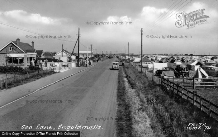 Photo of Ingoldmells, Sea Lane c.1960