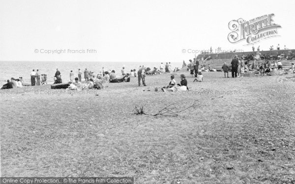 Photo of Ingoldmells, The Beach c.1955