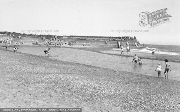 Photo of Ingoldmells, The Point And Beach c.1955