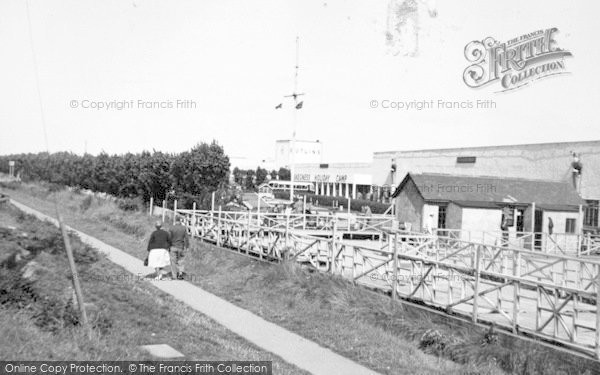 Photo of Ingoldmells, The Skating Rink And Children's Playground, Butlin's Holiday Camp c.1955