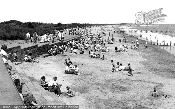 Photo of Ingoldmells, Vickers Point And Beach c.1955