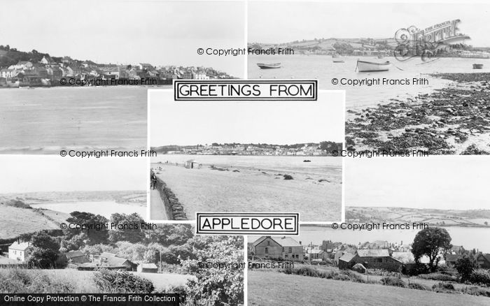 Photo of Instow, Composite c.1960