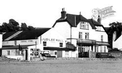 Jubilee Hall From The Beach c.1955, Instow