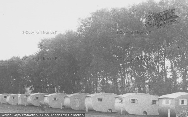 Photo of Instow, Lagoon View Caravan Camp c.1955