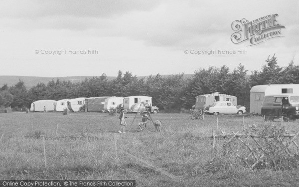 Photo of Instow, Lagoon View Caravan Camp c.1960
