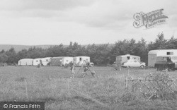 Lagoon View Caravan Camp c.1960, Instow