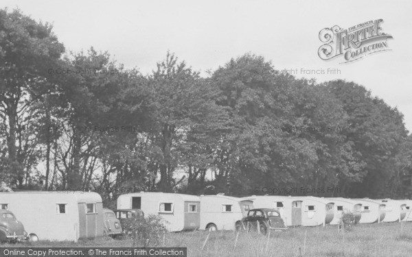 Photo of Instow, Lagoon View Caravan Camp c.1960