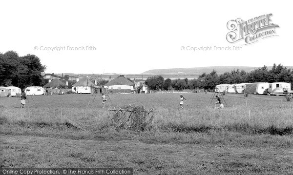 Photo of Instow, Lagoon View Caravan Camp, Yelland c.1960