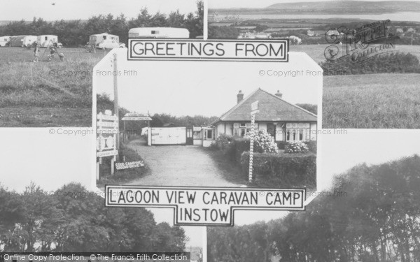 Photo of Instow, Lagoon View Caravan Site c.1960
