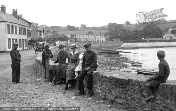 Photo of Instow, People On The Foreshore 1919
