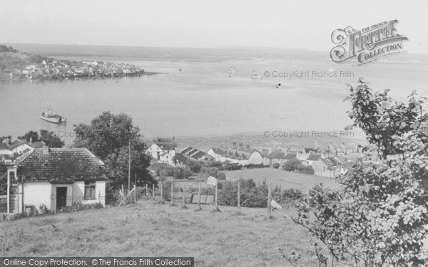 Photo of Instow, View Towards Appledore c.1955