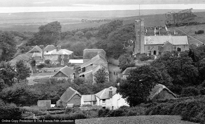 Photo of Instow, Village And Church 1919