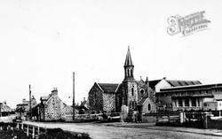 Church And School c.1950, Inverallochy