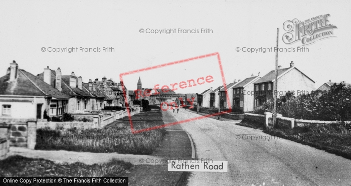 Photo of Inverallochy, Rathen Road c.1950