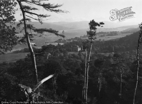 Photo of Inveraray, Castle From Dun Na Cuaiche c.1950