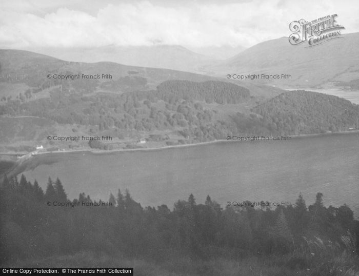 Photo of Inveraray, From Dun Na Cuaiche c.1950