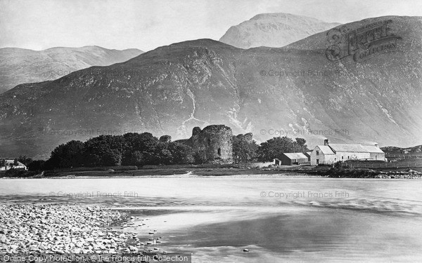 Inverlochy, Castle And Ben Nevis c.1880