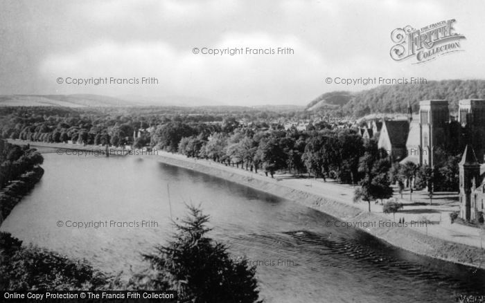 Photo of Inverness, Glen Mhor And Cathedral c.1930