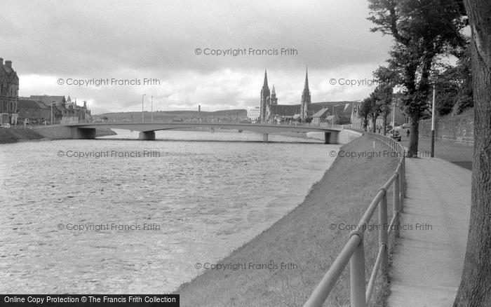 Photo of Inverness, Ness Bridge From Castle Road 1962