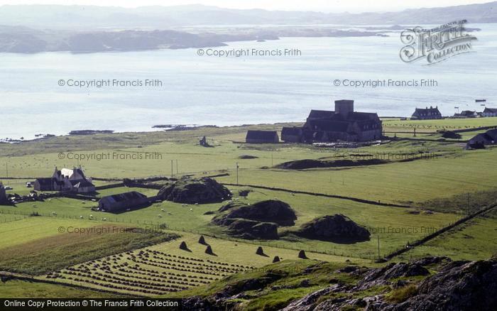 Photo of Iona, St Columba's Cathedral From The Summit Of Dun 1977