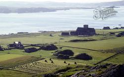 St Columba's Cathedral From The Summit Of Dun 1977, Iona