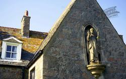 Statue Of Columba, Bishop's House c.1995, Iona