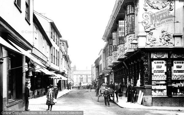 Photo of Ipswich, Buttermarket 1893
