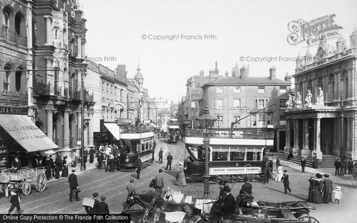 Photo of Ipswich, Cornhill 1904