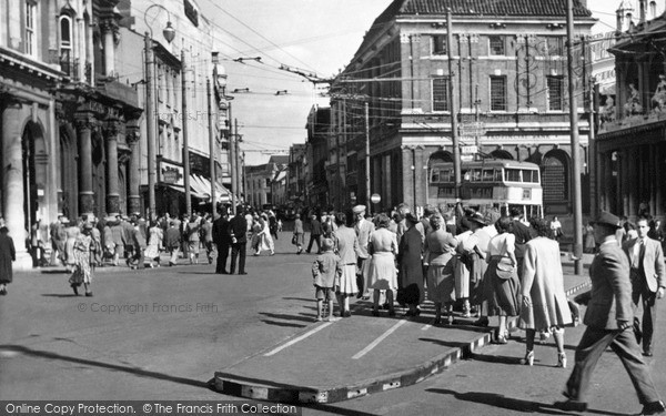 Photo of Ipswich, Cornhill c1955
